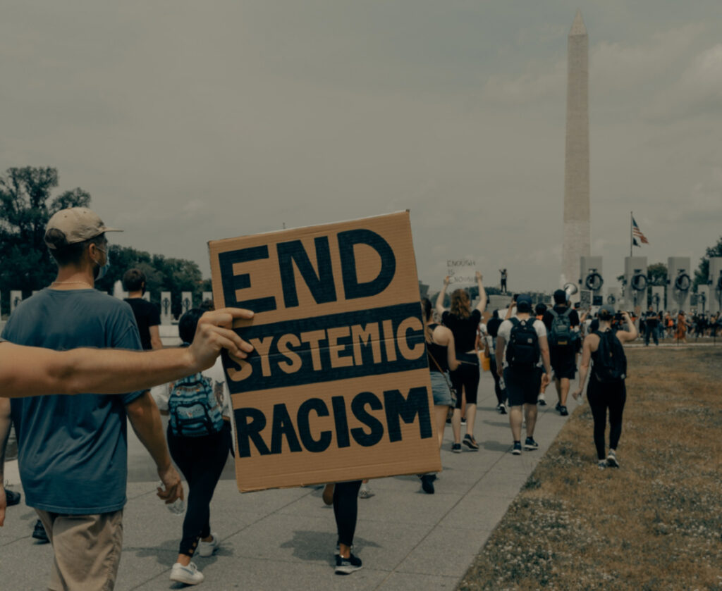 US Washington Anti racism protest