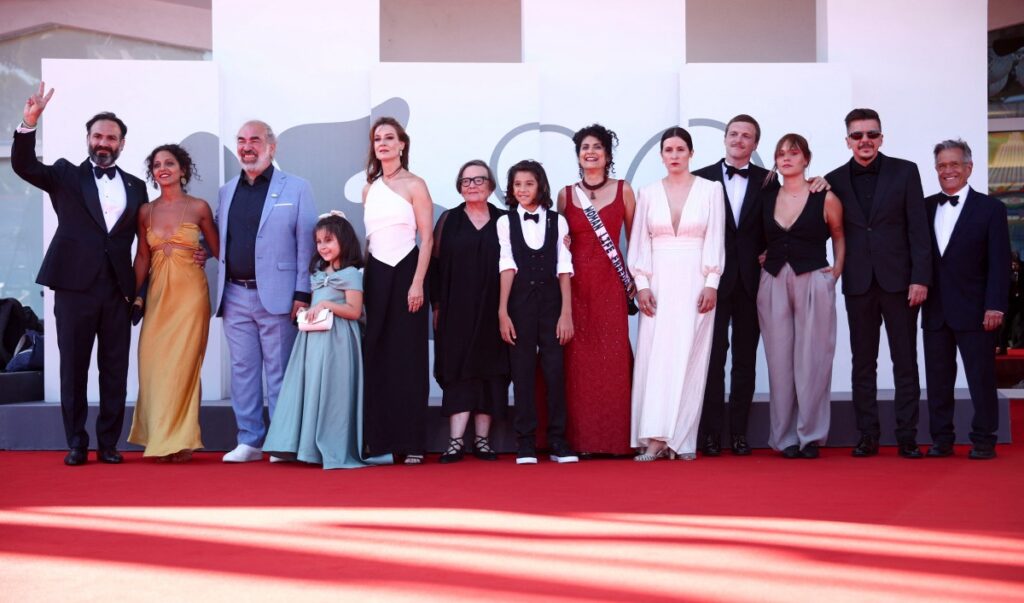 The 80th Venice Film Festival - Premiere for the film "Zielona Granica" in competition - Red Carpet - Venice, Italy, on 5th September, 2023
