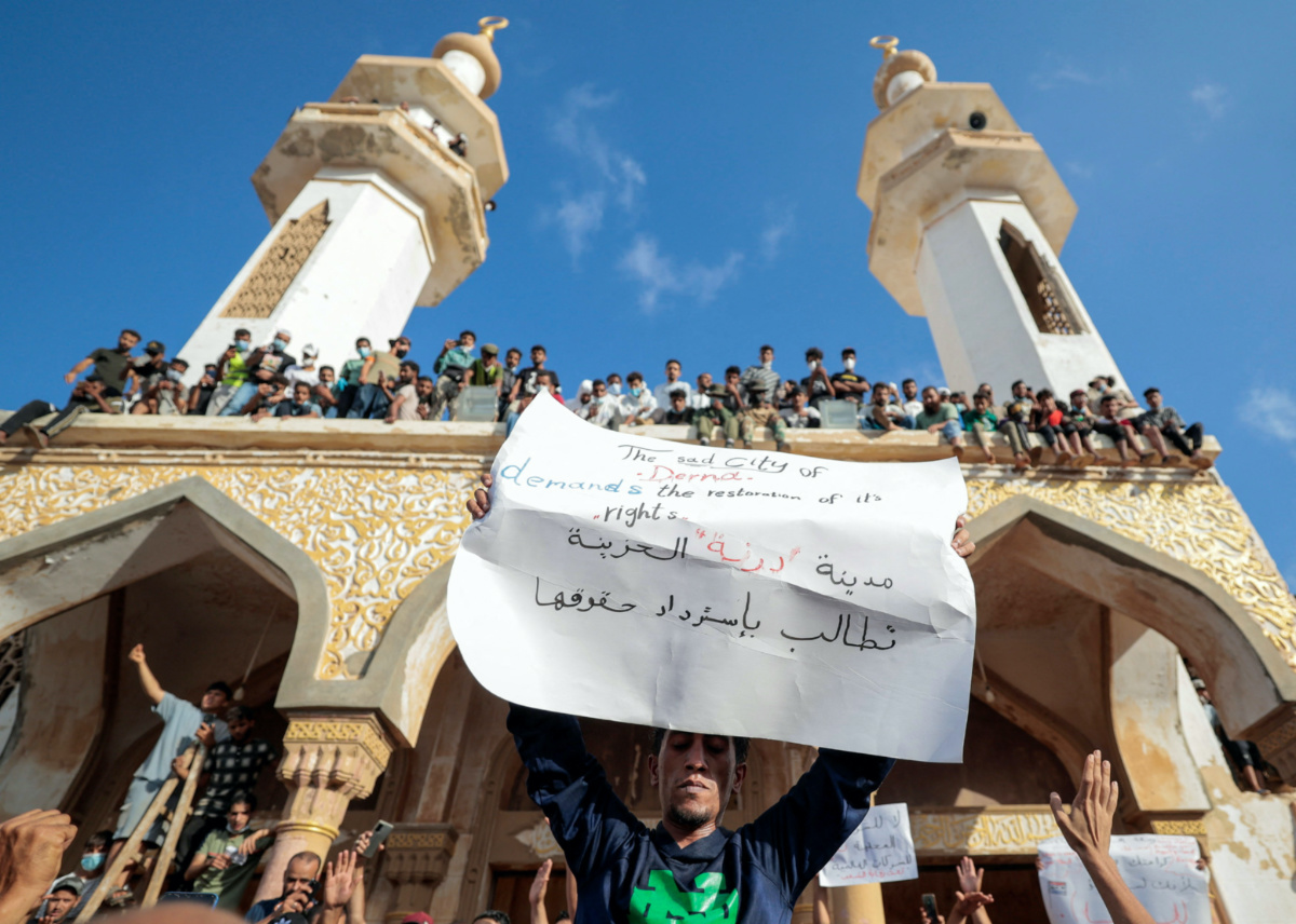 Libya Derna protests