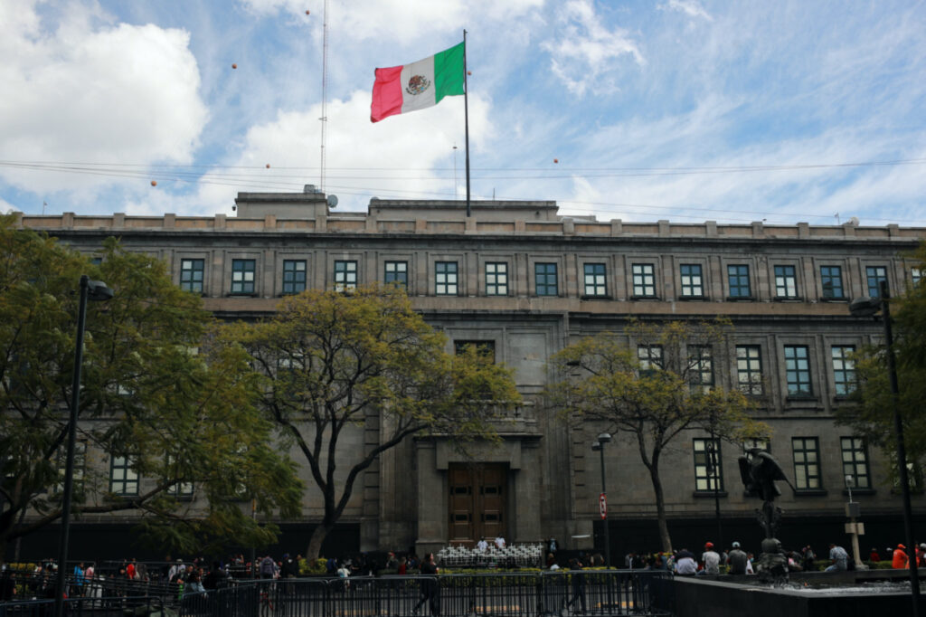 A general view of the Supreme Court building where Ministers elected a new President for the Supreme Court, in Mexico City, Mexico, on 2nd January, 2023