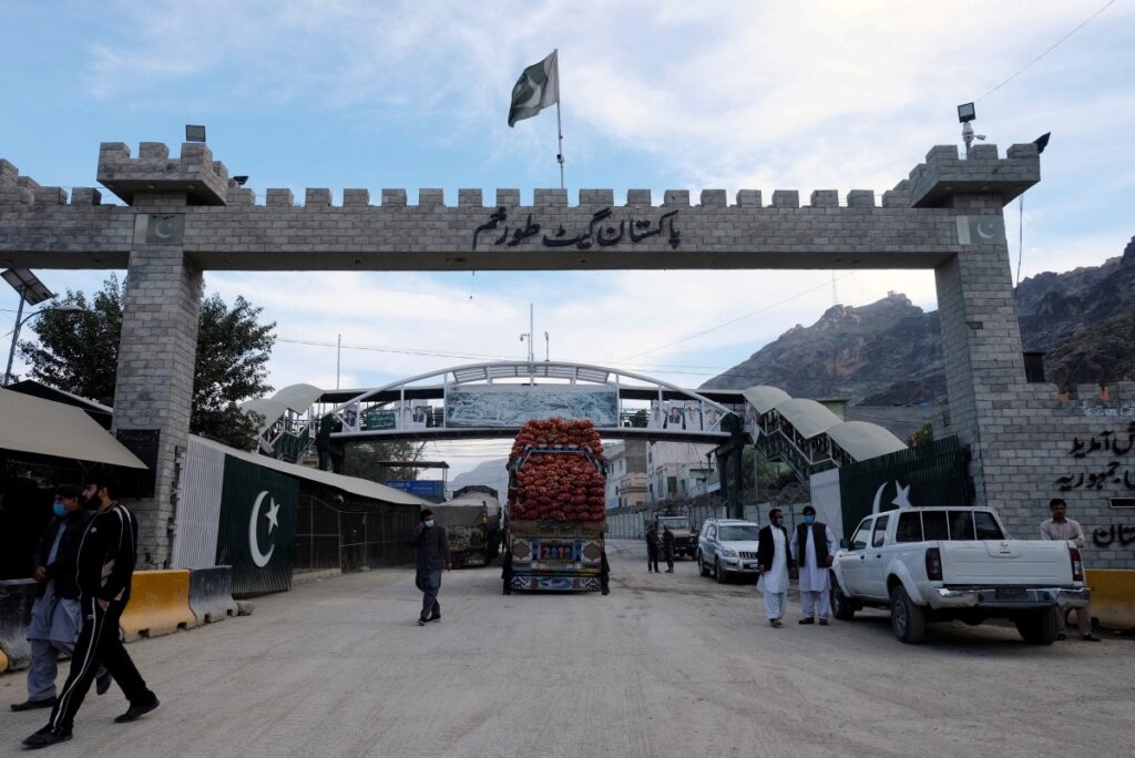 A general view of the border post in Torkham, Pakistan, on 3rd December, 2019