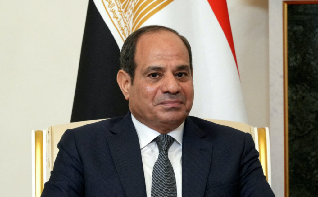 Egyptian President Abdel Fattah al-Sisi attends a meeting with Russian President Vladimir Putin on the sidelines of Russia-Africa summit in Saint Petersburg, Russia, on 26th July, 2023.