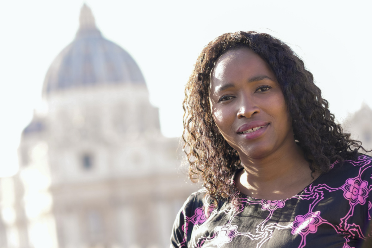 Southern African Catholic Bishops' Conference Communication Officer Sheila Pires poses for a portrait at The Vatican, on Friday, 29th September, 2023