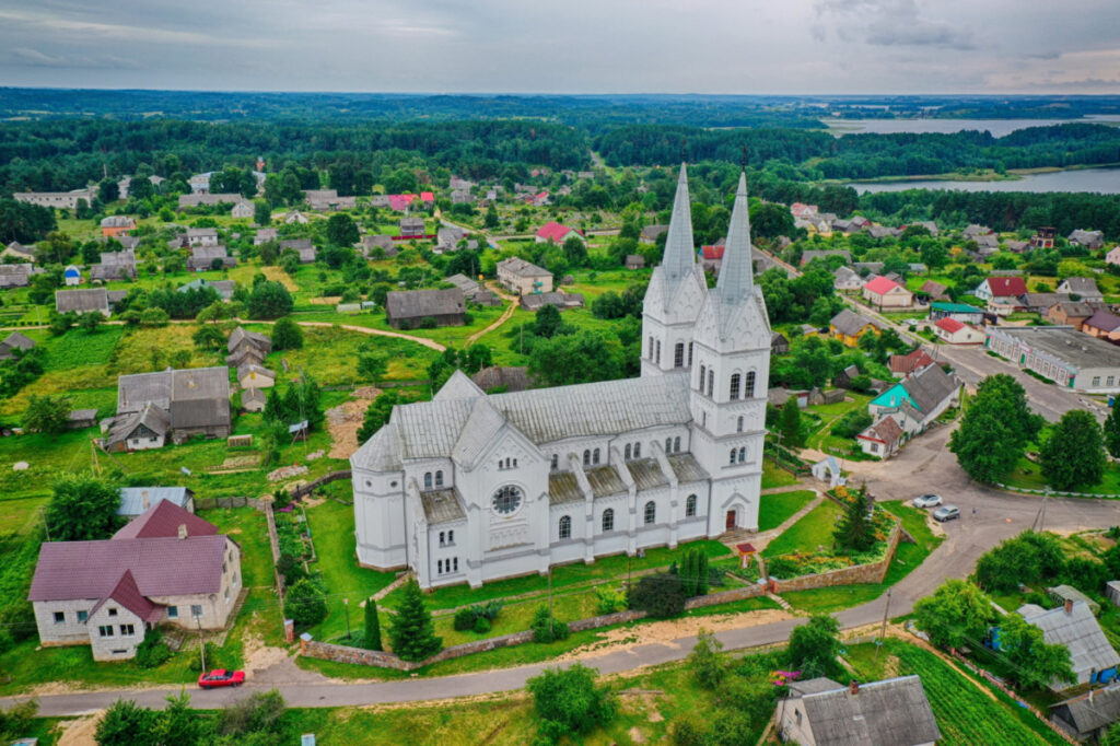 Belarus Slobodki cathedral
