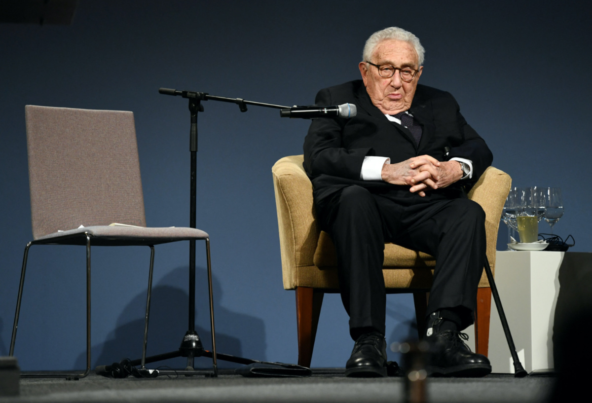 Former US Secretary of State Henry A Kissinger attends the American Academy's award ceremony at Charlottenburg Palace in Berlin, Germany, on 21st January, 2020