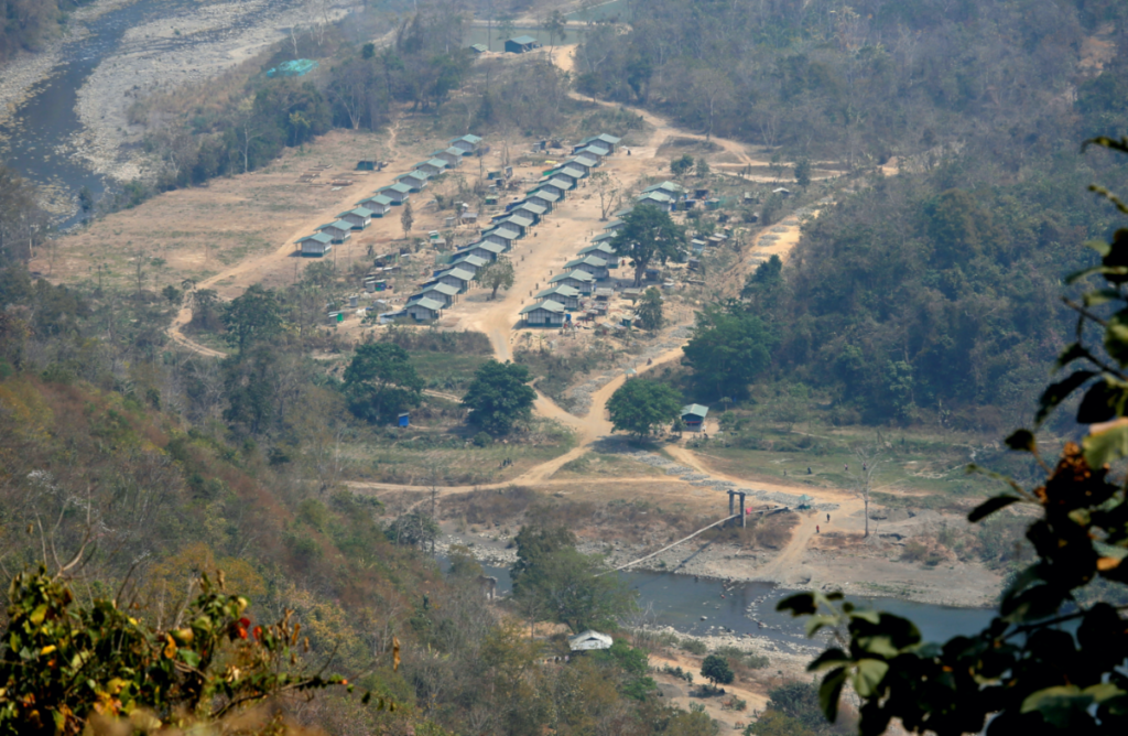 Myanmar Chin National Front camp