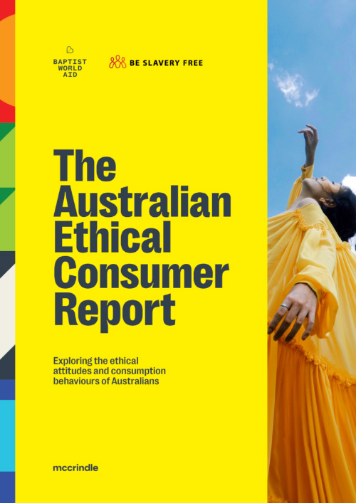 The Australian Ethical Consumer Report front page