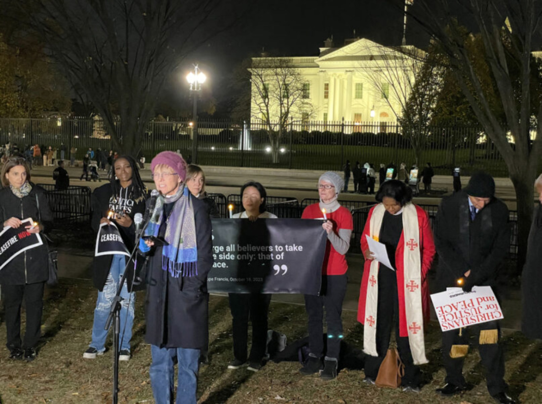 US White House faith leaders vigil1