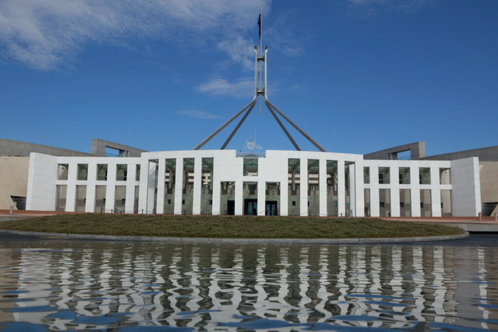 Australia's Federal Parliament in Canberra, on 8th May, 2012