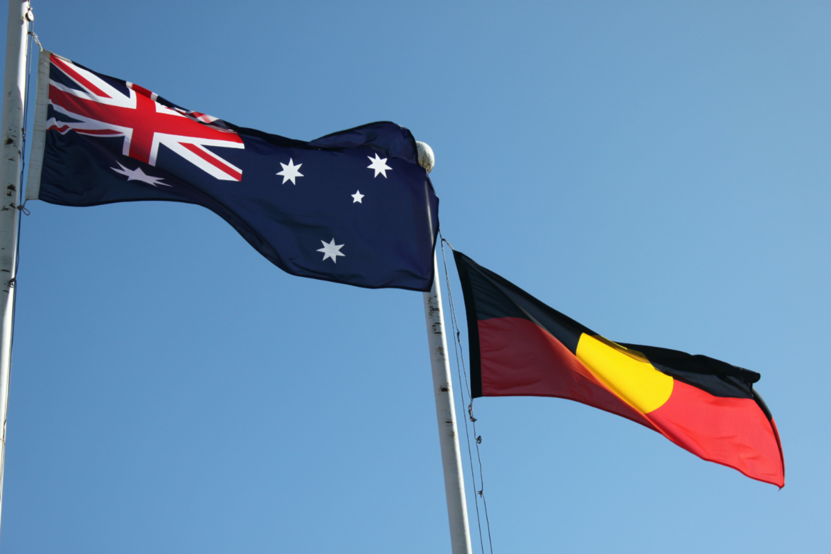 It's the Australian and Aboriginal flag