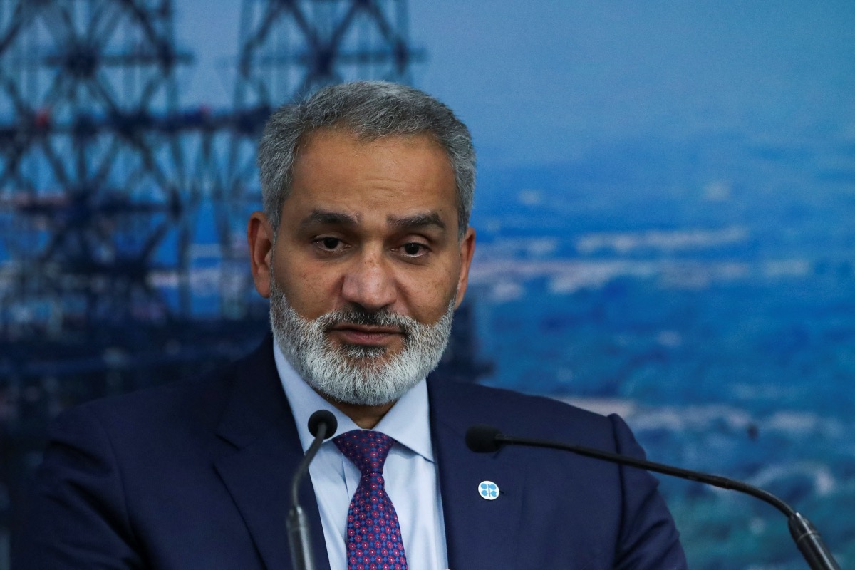 Haitham Al Ghais, Secretary General of the Organization of the Petroleum Exporting Countries, attends a news conference in Mexico City, Mexico on 9th March, 2023.